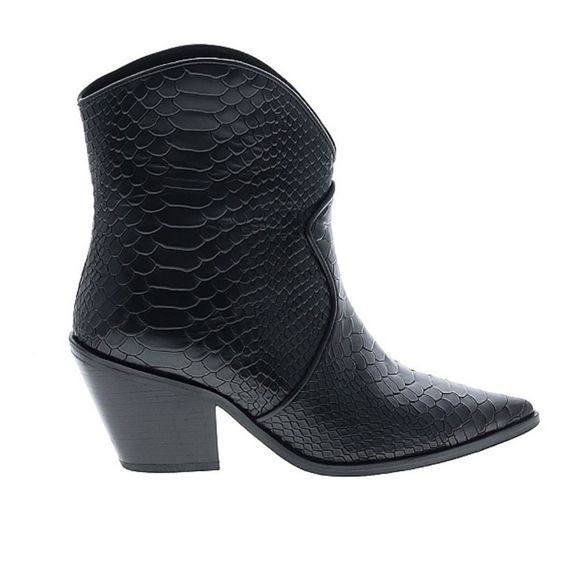 Anine Bing Textured Black Ankle Booties - Picture 7 of 15